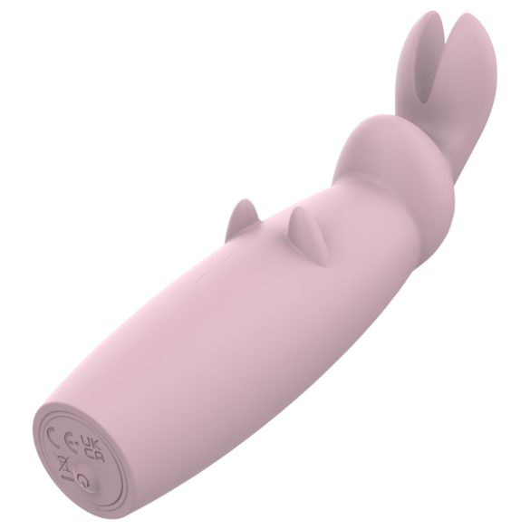 Nude Hazel - Oppladbar Rabbit Klitoris-Vibrator (lilla)