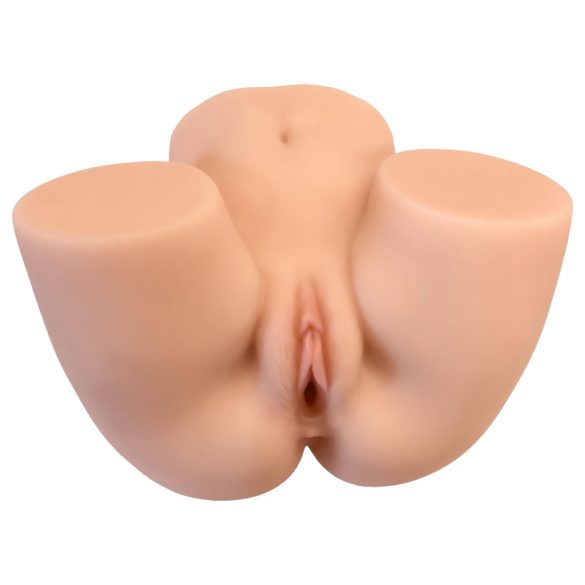 Dreamtoys Britney - naturtro, vibrerende torso masturbator (hudfarget)