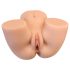 Dreamtoys Britney - naturtro, vibrerende torso masturbator (hudfarget)
