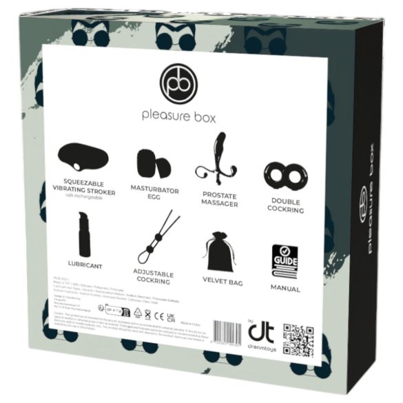 Pleasure Box Elsk å Leke - Masturbatorsett - 6 deler