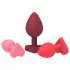 Dreamtoys Amour - gavesett for analtrening (rød)