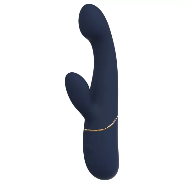 Goddess - nikkende parvibrator (mørkeblå)