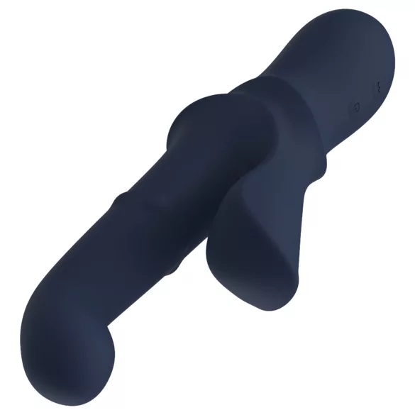 Goddess Iris - perlebesatt klitorisarm-vibrator (blå)