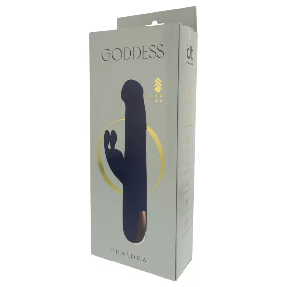 Dreamtoys Goddess Collection - skyvevibrator (mørk blå)