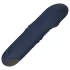 Goddess - støtende vibrator med roterende perler (mørkeblå)