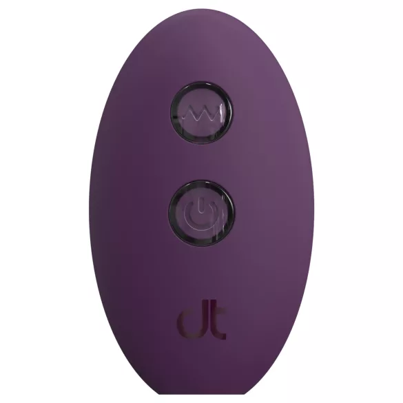 Glam - analvibrator med fjernkontroll (lilla)