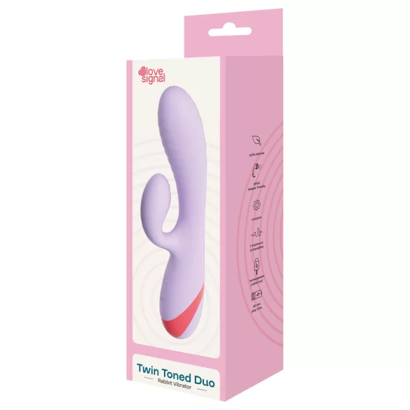 Dreamtoys Love Signal - klitorisvibrator med arm (lilla)