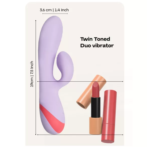Dreamtoys Love Signal - klitorisvibrator med arm (lilla)