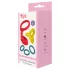 Dreamtoys Love Signal - penisering-sett (flerfarget)