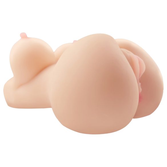 Naboens Jente Annika - torso masturbator (naturlig)