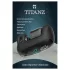 Titanz Auto Squeeze - automatisk masturbator (svart)
