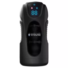   Titanz Ultimate Heat & Thrusting - automatisk masturbator (svart)