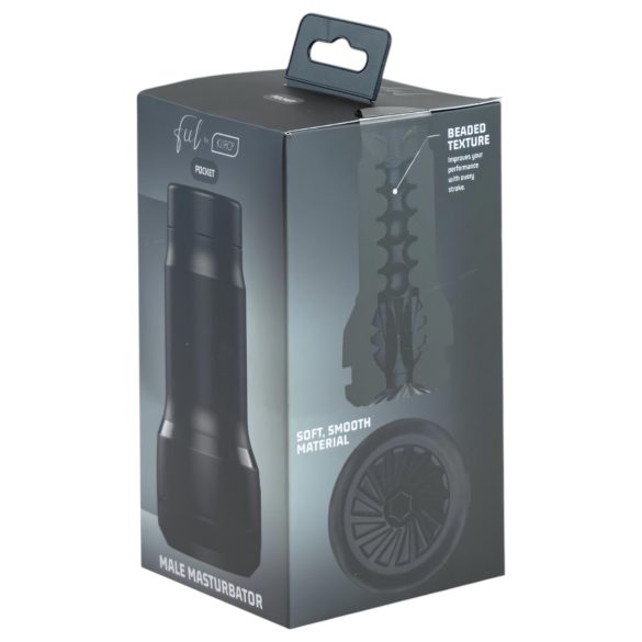Kiiroo Feel Pocket - svart lommemasturbator