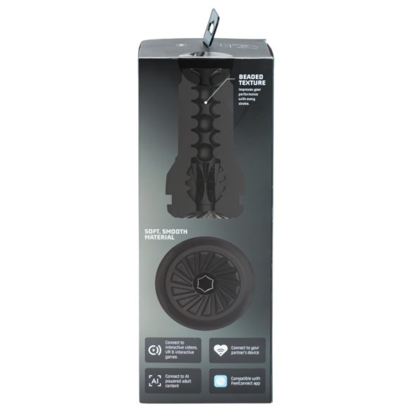 Kiiroo PowerBlow + Feel Pocket lommevibrator (svart)