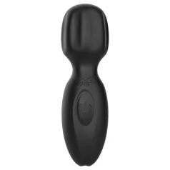 Pixey 2GO - oppladbar mini massasjestav vibrator (svart)