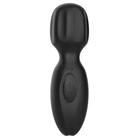 Pixey 2GO - oppladbar mini massasjestav vibrator (svart)