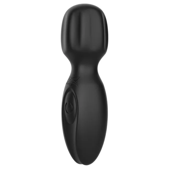 Pixey 2GO - oppladbar mini massasjestav vibrator (svart)