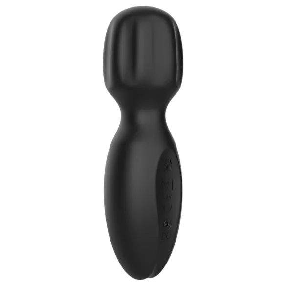 Pixey 2GO - oppladbar mini massasjestav vibrator (svart)