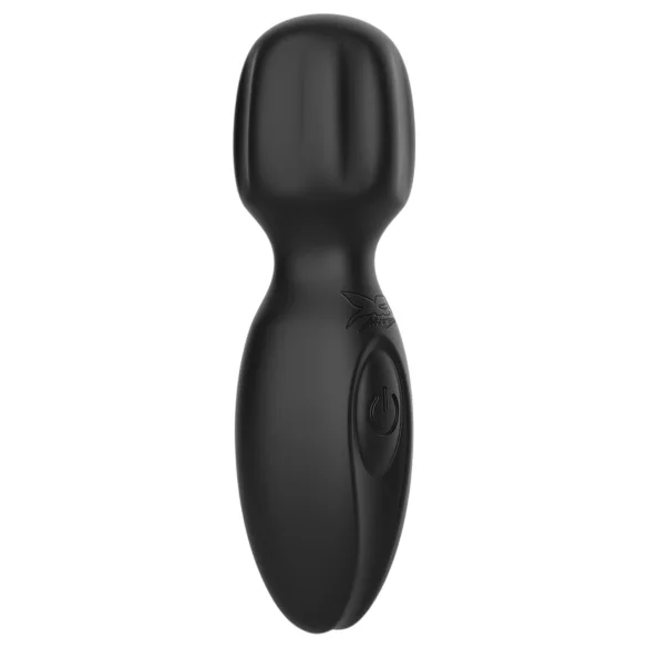 Pixey 2GO - oppladbar mini massasjestav vibrator (svart)