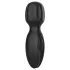 Pixey 2GO - oppladbar mini massasjestav vibrator (svart)