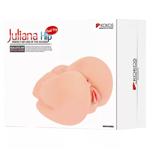 Kokos Juliana - naturtro torsomasturbator (naturell)