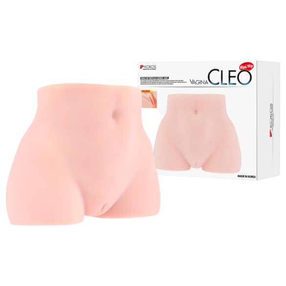Kokos Cleo - Naturtro, realistisk torso (hudfarge)