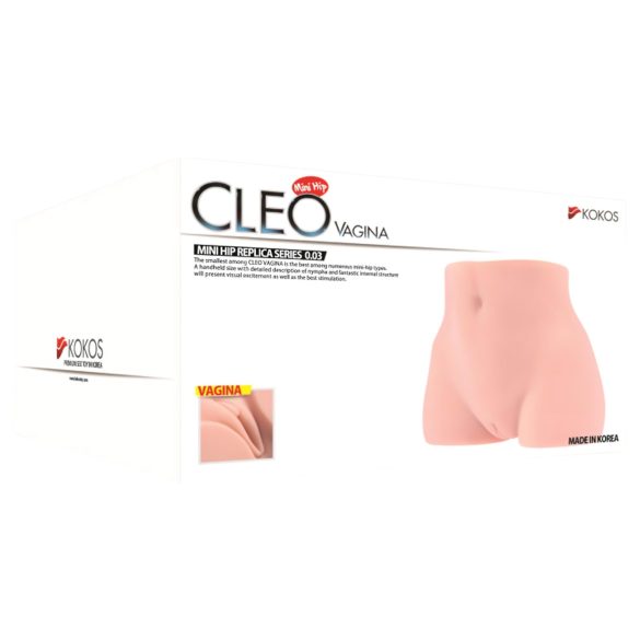 Kokos Cleo - Naturtro, realistisk torso (hudfarge)