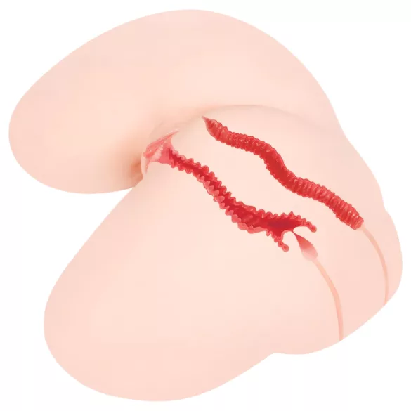 Kokos Hanna Real Hips - realistisk torsomasturbator (naturell)