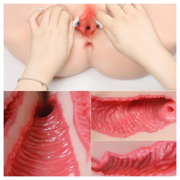 Kokos Vanilla 004 - Naturtro torso masturbator (naturlig)