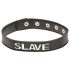X-Play Slave - halsbånd (svart)