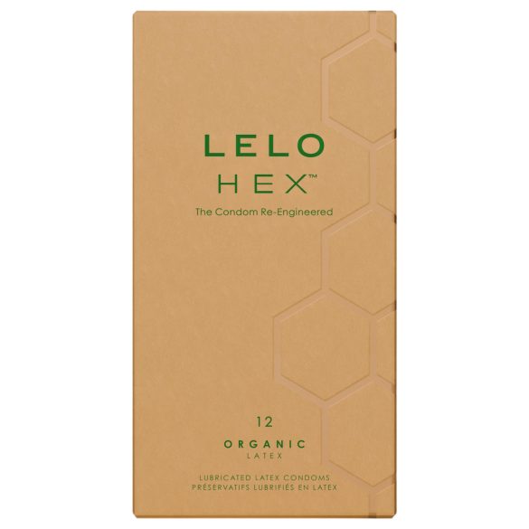 LELO Hex Organic - økologiske kondomer (12 stk)