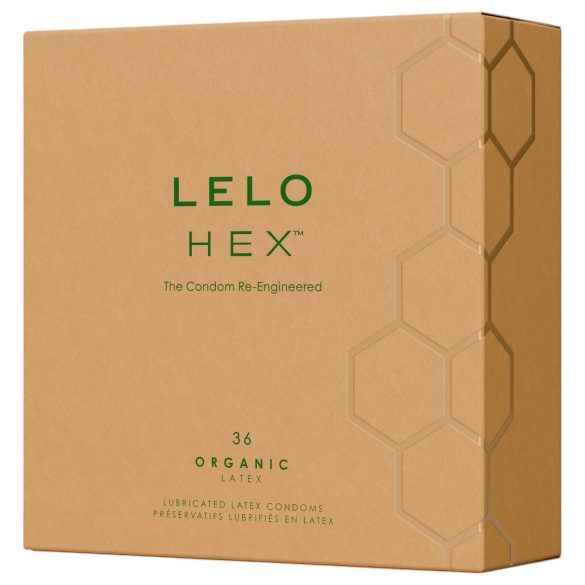 LELO Hex Organic - luksus kondom (36 stk)