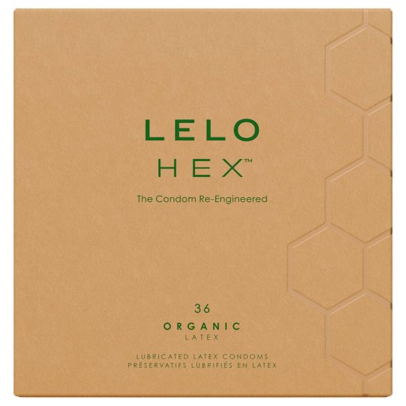 LELO Hex Organic - kraftkondom (36 stk)