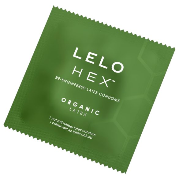 LELO Hex Organic - potens kondom (3 stk)