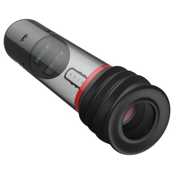 Peak Performa - infrarød, automatisk penispumpe (gjennomsiktig)