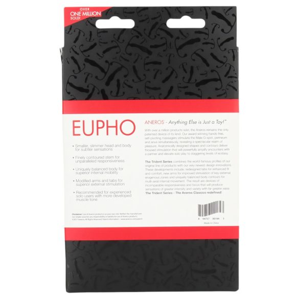 Aneros Eupho Trident - hvit prostata-dildo