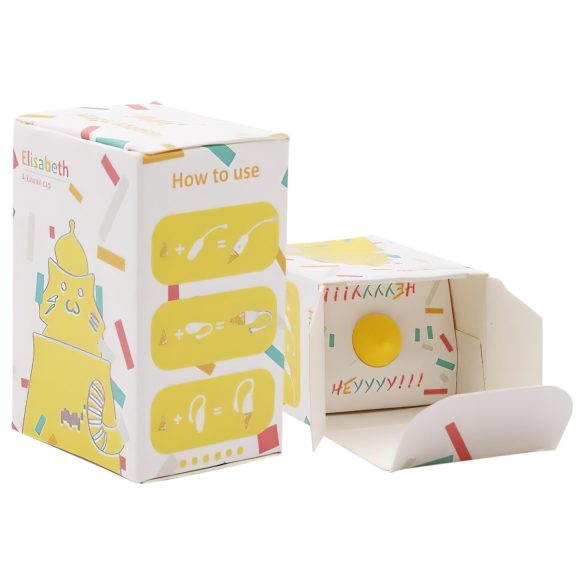 Magic Motion Elizabeth - silikon kattetilbehør (gul)