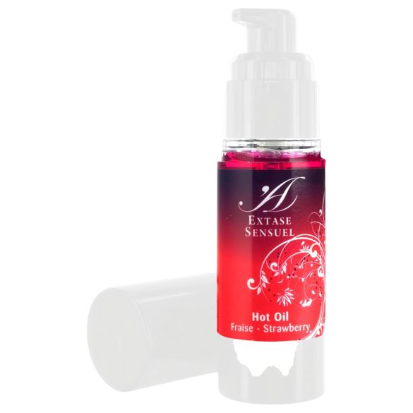 Extase Sensuel - varmende massasjeolje - jordbær (30 ml)
