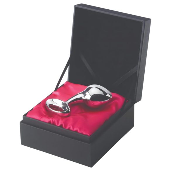 Njoy L - stor metall analplug (sølv)