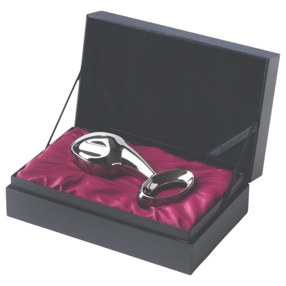 Njoy Pure Plug 2.0 - metall analplugg (sølv)