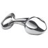 Njoy Pure Plug 2.0 - metall analplugg (sølv)