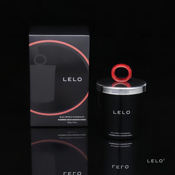 LELO massasjelys - granateple og sort pepper (150g)