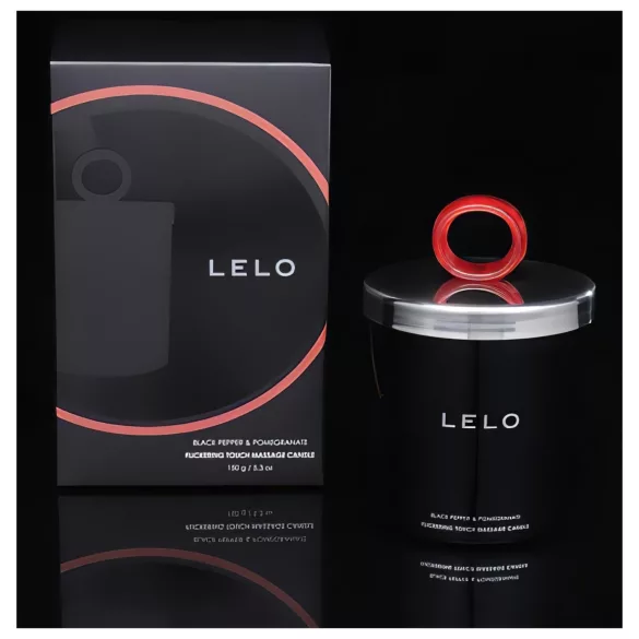 LELO massasjelys - granateple og sort pepper (150g)