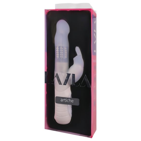 Layla Artiche - vanntett, klitorisstimulering, roterende vibrator (hvit)