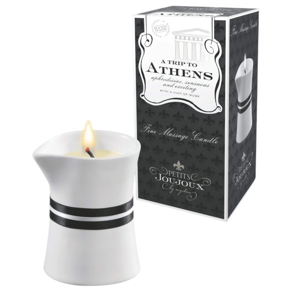 Petits Joujoux Athens - Massasje-lys med muskparfyme (120ml)
