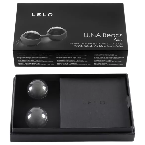LELO Luna Noir - Justerbare Geishakuler