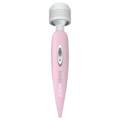 Bodywand - liten rosa massasjevibrator med oppladbart batteri   Bodywand - liten rosa massasjevibrator med oppladbart batteri