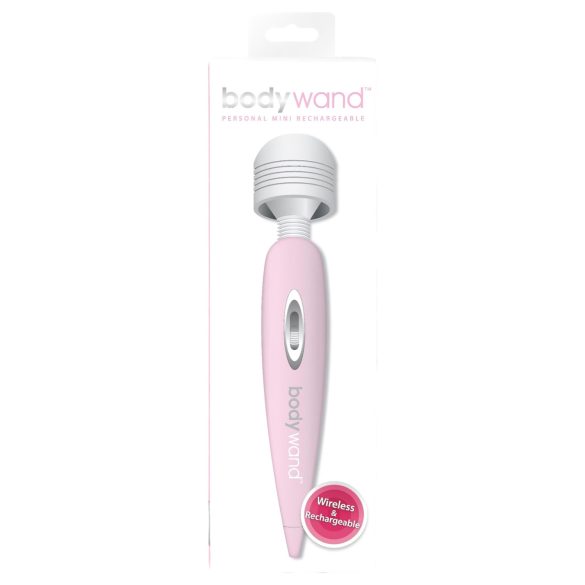 Bodywand - liten rosa massasjevibrator med oppladbart batteri