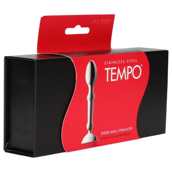 Aneros Tempo - stål analdildo (sølv)