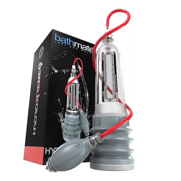 Bathmate HydroXtreme 9 - hydropumpe-sett (gjennomsiktig)